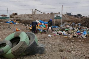 Relleno Sanitario de Huajara en Oruro