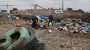 Relleno Sanitario de Huajara en Oruro