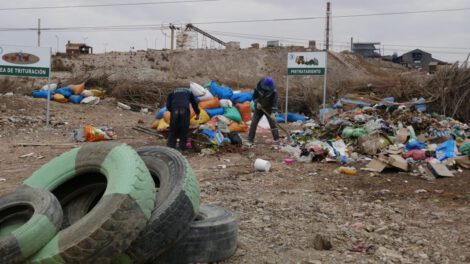 Relleno Sanitario de Huajara en Oruro