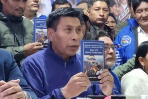 agresión a dirigente evista