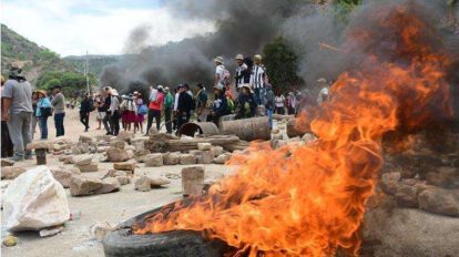 Conflictividad en Bolivia: 48 bloqueos, 45 marchas y 39 estados de emergencia