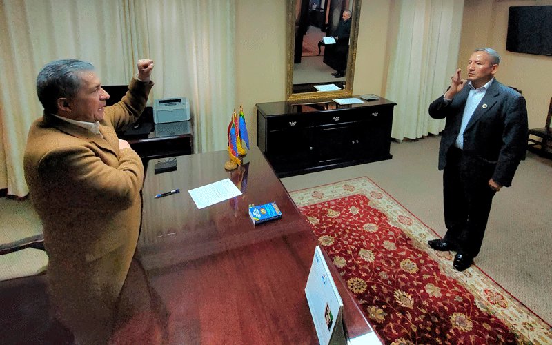 Luis Velásquez viceministro de Lucha Contra el Contrabando