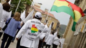 paro sector salud en rechazo al proyecto de ley 035