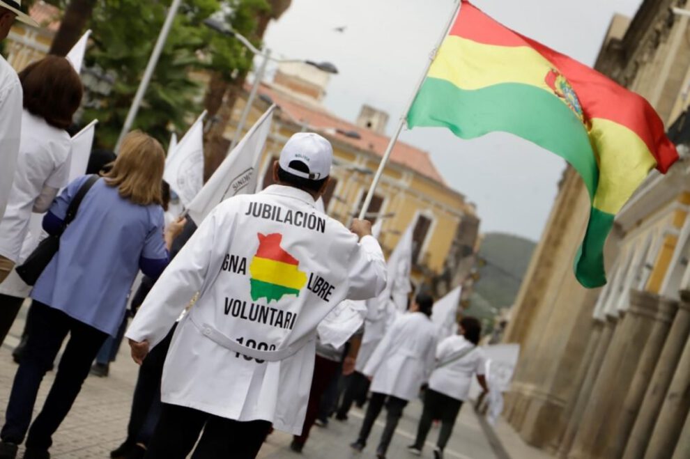 paro sector salud en rechazo al proyecto de ley 035