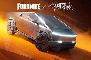 Cybertruck en Fortnite para una experiencia de conducción única