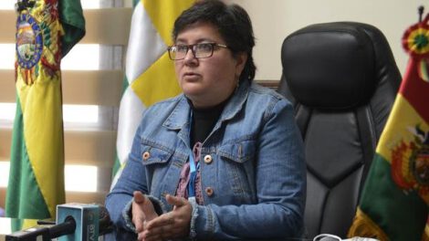 La ministra de Trabajo, Verónica Navia, declara ilegal el paro médico