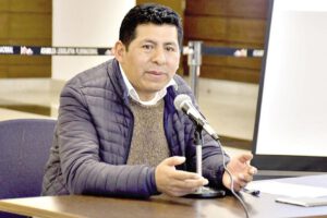 Tahuichi Tahuichi Quispe reconoce baja calificación en examen oral para elecciones judiciales