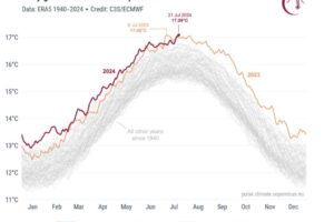 Alerta climática global: El día más caluroso desde 1940