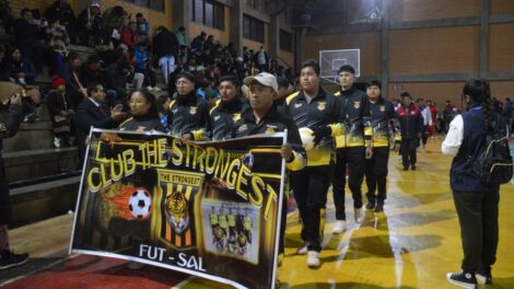 Futsal Oruro comenzó su campeonato oficial