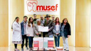Donación biblioteca Mario Montaño Aragón a Fundación Cultural del Banco Central