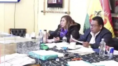 acusaciones de senadora Patricia Arce en audiencia de preselección de magistrados