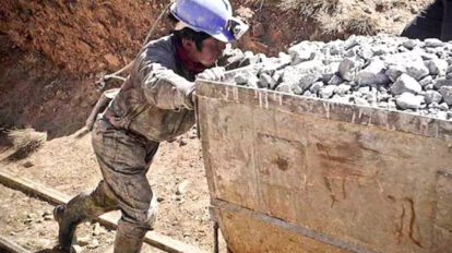 Explotación laboral infantil en mina de Potosí