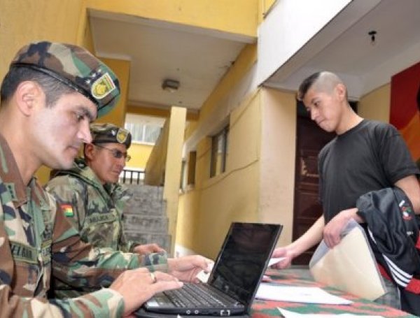 Llallagua servicio premilitar