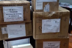 Medicamentos para incendios en Santa Cruz