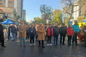 Entrada Universitaria en La Paz con la participación de fraternidades