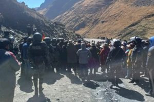 muerte de teniente en enfrentamiento minero