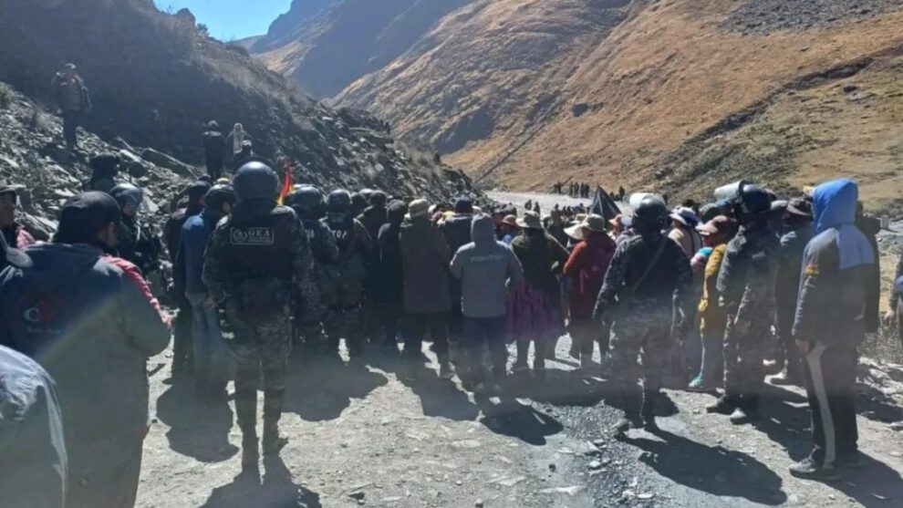 muerte de teniente en enfrentamiento minero