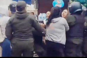 Protesta del personal médico en Yacuiba