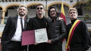 Morat embajadores de la música colombiana en el Concejo de Bogotá