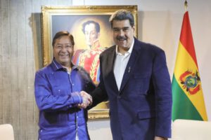 Maduro agradece respaldo de Arce tras elecciones presidenciales