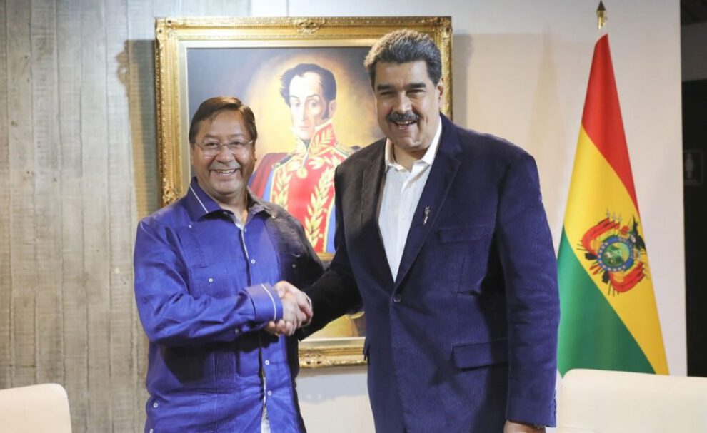 Maduro agradece respaldo de Arce tras elecciones presidenciales