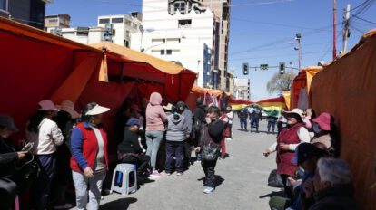 Reubicación de comerciantes según ordenanza en Oruro