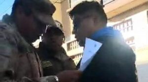 Detención preventiva militar agresor en San Pedro