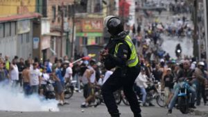 Protestas en Venezuela contra resultados electorales