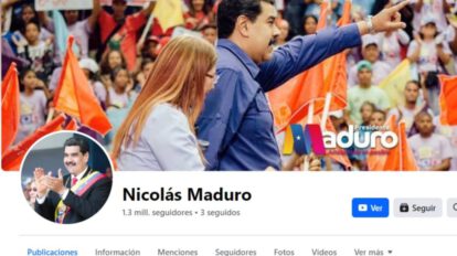 Verificación de Nicolás Maduro en redes sociales
