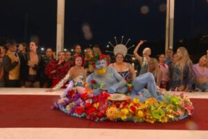 Parodia de la última cena en los Juegos Olímpicos