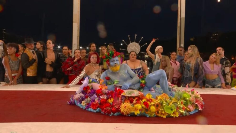 Parodia de la última cena en los Juegos Olímpicos