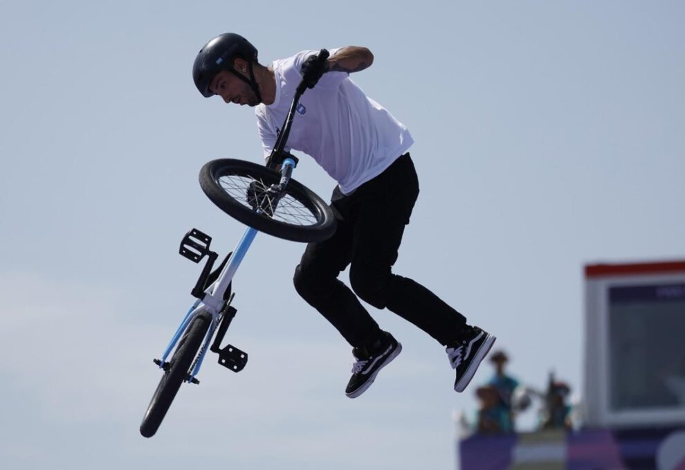 José Torres Maligno medalla de oro en BMX freestyle