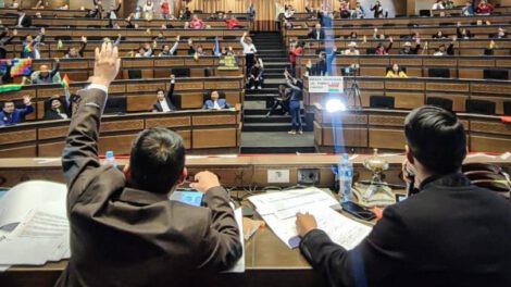 preselección de candidatos al Órgano Judicial convocada por David Choquehuanca