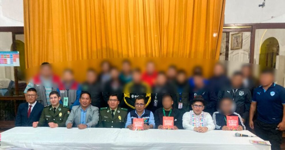 Programa Reeducar para no dañar busca cambiar conductas violentas en hombres privados de libertad