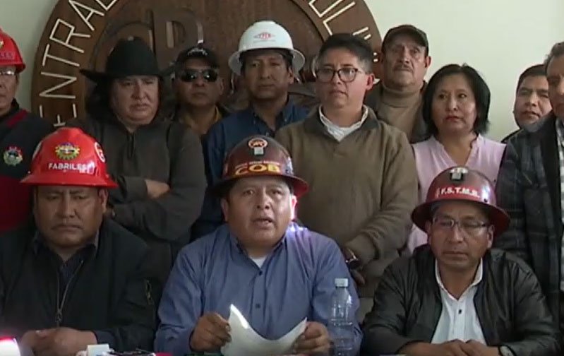 COB exige diálogo con el transporte y cambios en el gabinete