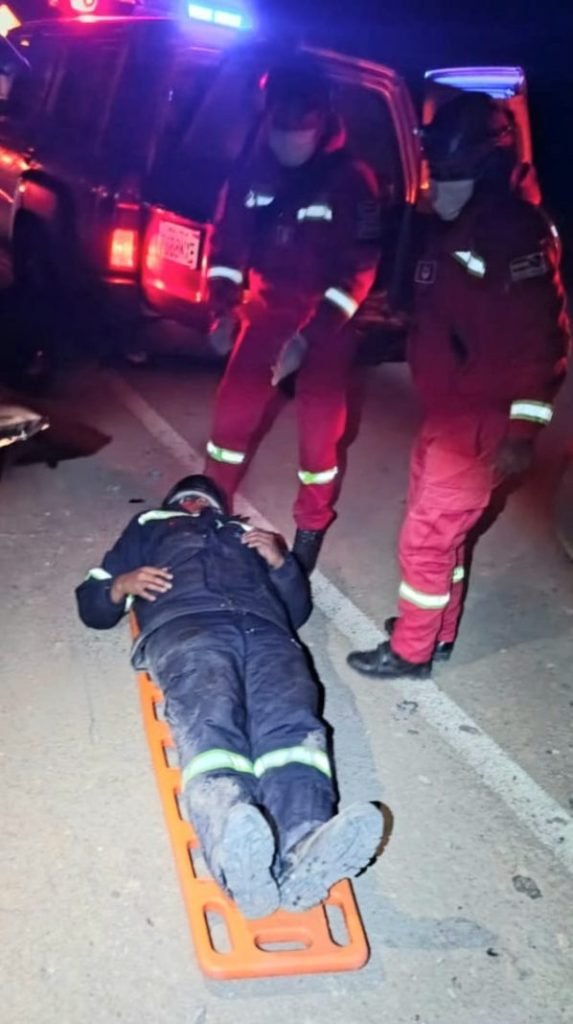 Accidente de tránsito en La Paz-Oruro
