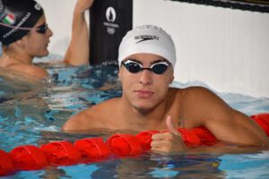 Esteban Núñez del Prado representando a Bolivia en los Juegos Olímpicos París 2024