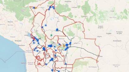 Transportistas paralizan Bolivia por escasez de diésel