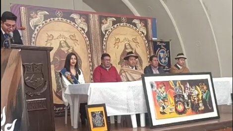 Festival Jach’a Uru Central 2024 con la muestra de arte de Rolando Ponce
