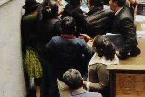 Violencia en la Cámara de Diputados