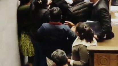Violencia en la Cámara de Diputados