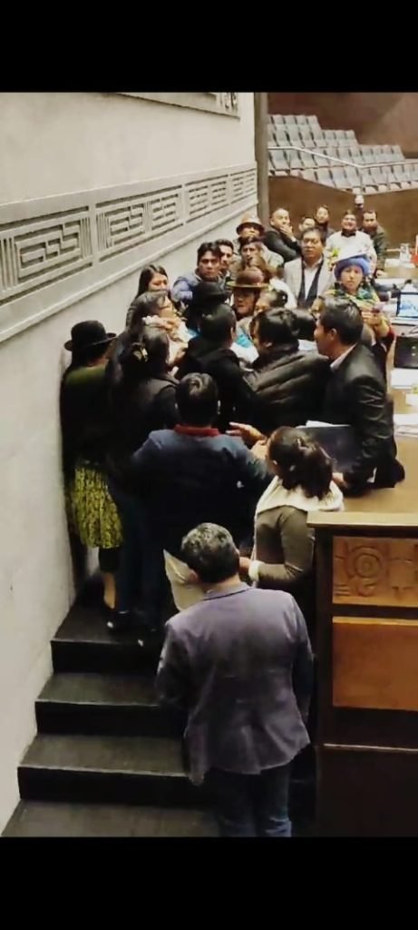 Violencia en la Cámara de Diputados