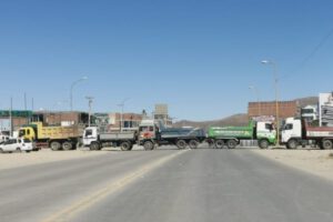 Protestas en Oruro por escasez de combustible
