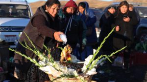 Ofrendas a la Madre Tierra en Bolivia