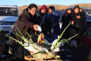 Ofrendas a la Madre Tierra en Bolivia