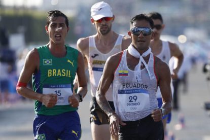 Daniel Pintado, campeón olímpico en marcha masculina