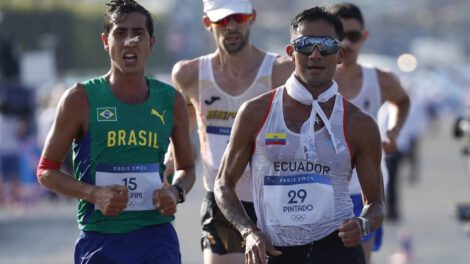 Daniel Pintado, campeón olímpico en marcha masculina