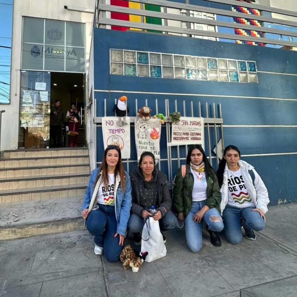 Crisis de incendios en Bolivia