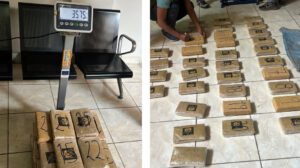 Detención por tráfico de drogas en Pando