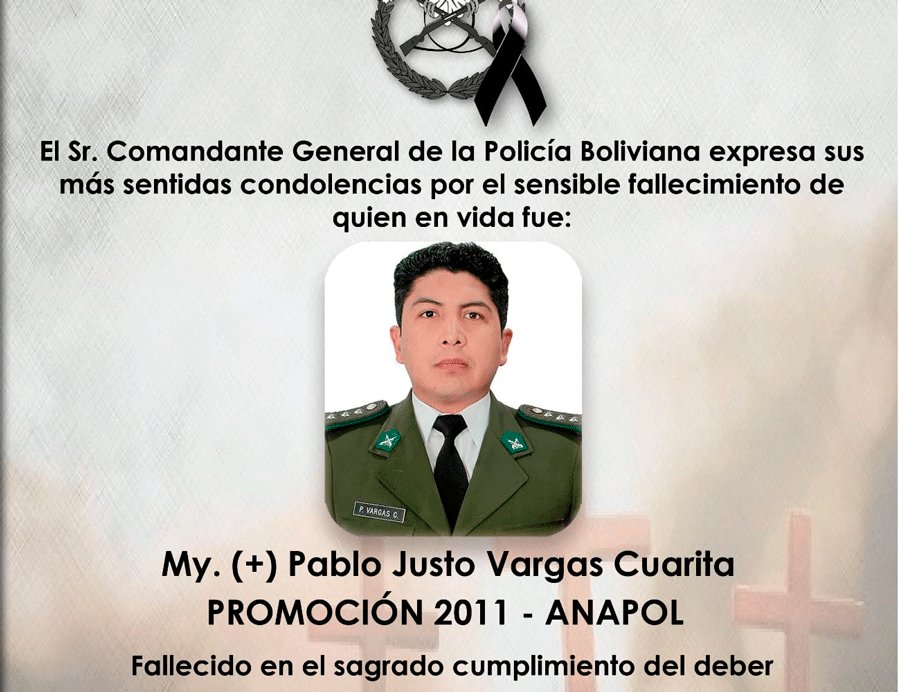 Mayor Pablo Justo Vargas Cuarita fallece en enfrentamiento minero